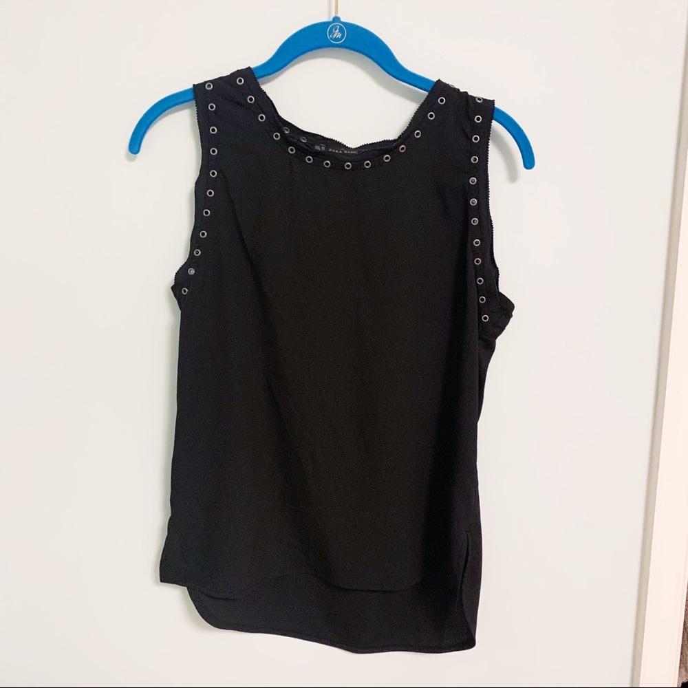 Zara basic black tank - Picture 2 of 4
